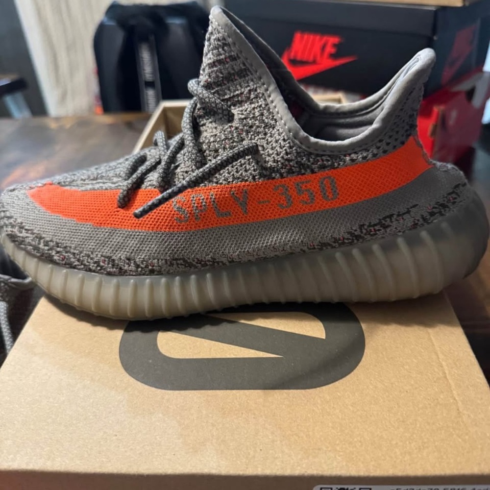 Yeezy Boost 350 V2 “Beluga” in Gray and Orange